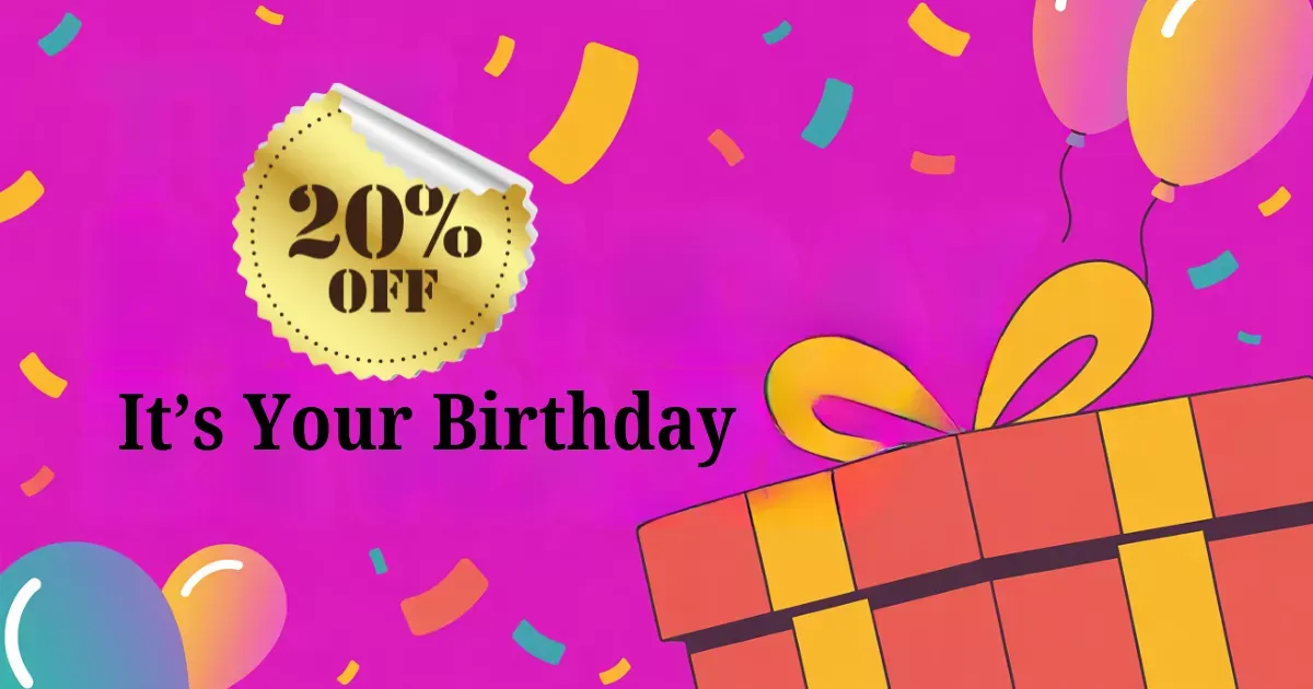 Birthday Reward Popup example
